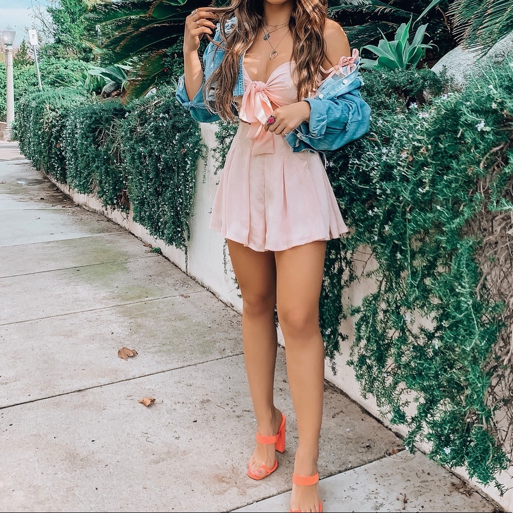 Baby pink set